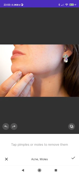 Face editing retouch Facefact Screenshot 2