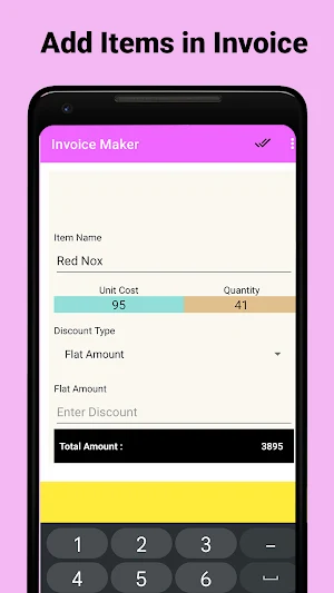 Easy Invoice Generator & Maker Screenshot 3