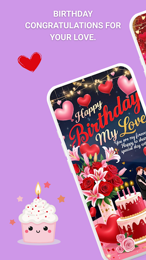 Happy Birthday & Good Morning Screenshot 0