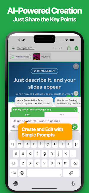 HTML Slide AI Screenshot 1