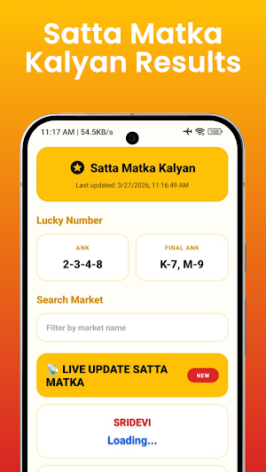 Satta Matka Results Screenshot 0