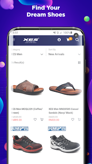 XES Shoes Screenshot 2