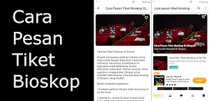 Cara Pesan Tiket Bioskop Screenshot 2