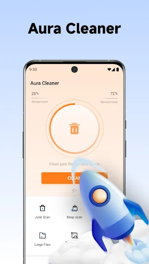 Aura Cleaner - Junk Clean Screenshot 0