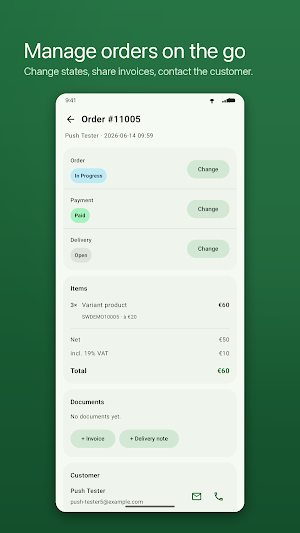 Shopware Shop Manager Screenshot 3