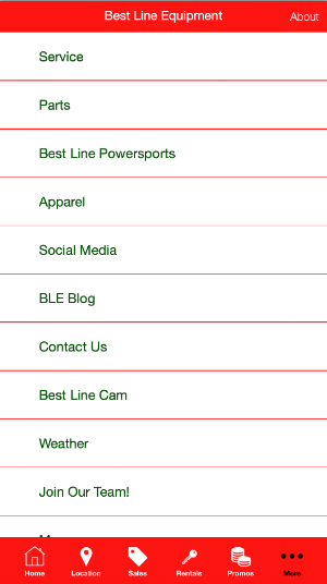 Best Line Equipment Screenshot 1