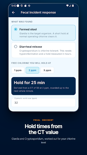 AquaProof: Commercial Pool Log Screenshot 2