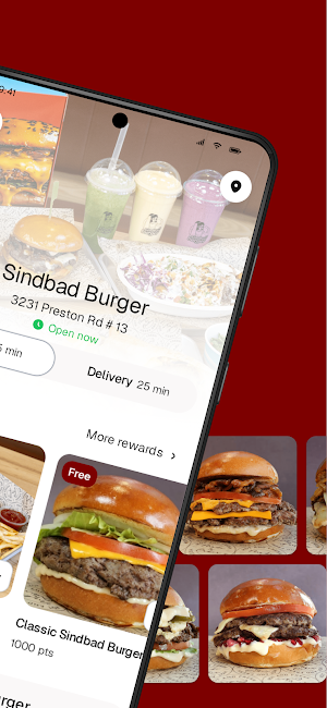 Sindbad Burger Screenshot 1