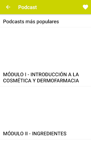 AMIR Máster en Dermocosmética Screenshot 2