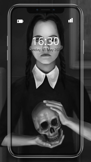 Wednesday Addams Wallpaper HD Screenshot 3