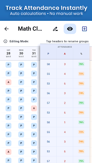Student Attendance Plus Screenshot 3