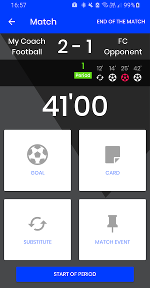 My Coach Football Screenshot 2