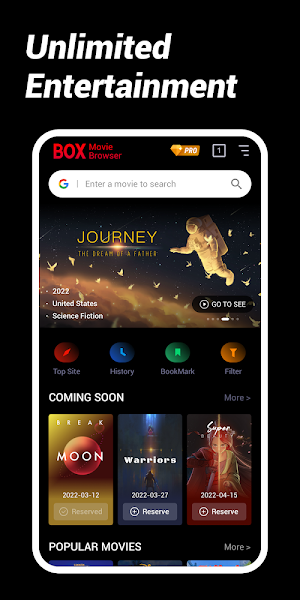 BOX Movie Browser & Downloader Screenshot 0