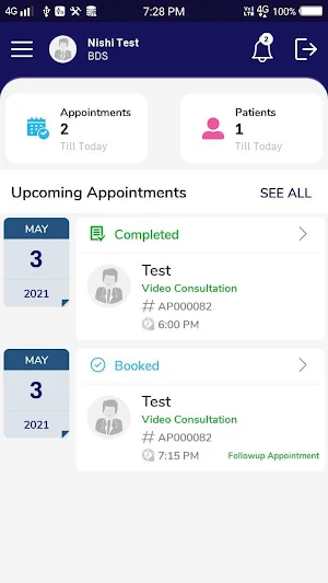 AMedCares Doctor App Screenshot 0
