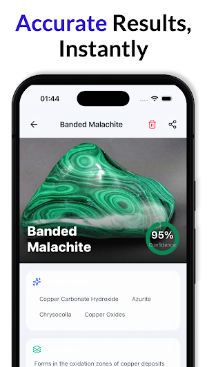 Rock Identifier - Crystals ID Screenshot 1