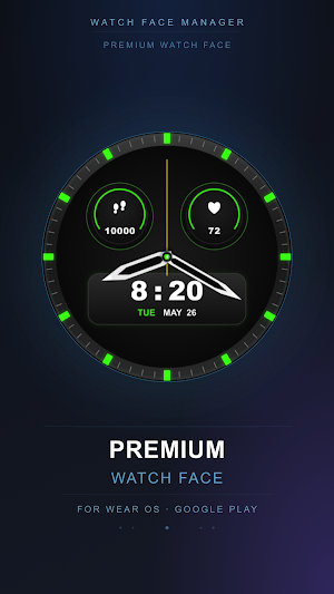 Carbon Strike Watch Face Screenshot 3