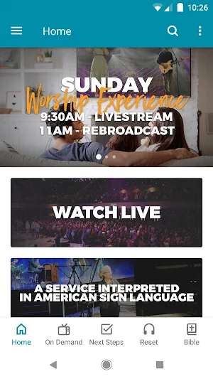 First Baptist Woodstock Screenshot 0