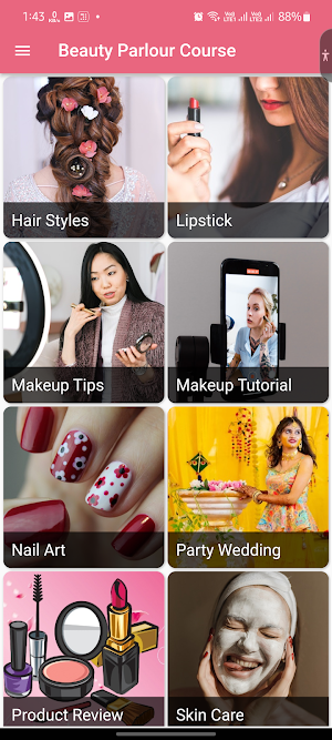 Beauty Parlour Course 2023 Screenshot 1