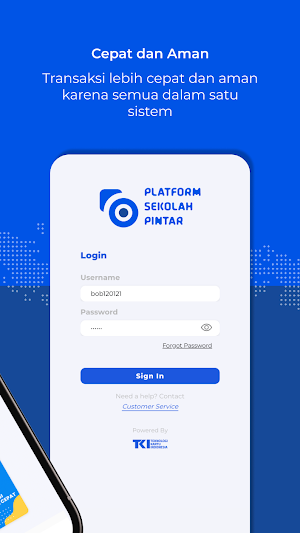 Platform Sekolah Pintar Screenshot 1