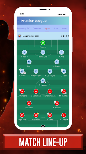 Premier League Live Score Screenshot 1