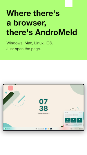 AndroMeld: Screen Mirror to PC Screenshot 2