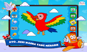 Marbel Mewarnai Hewan Udara Screenshot 3