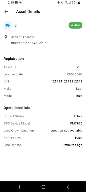 Globecom Tracker Screenshot 3