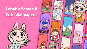 Labubu Screen: Cute Wallpapers Screenshot 0