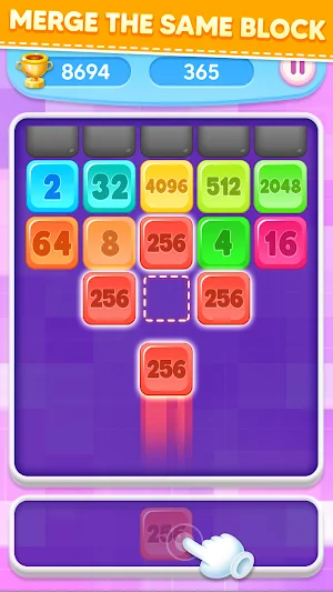 2048 Merge Blocks Screenshot 3