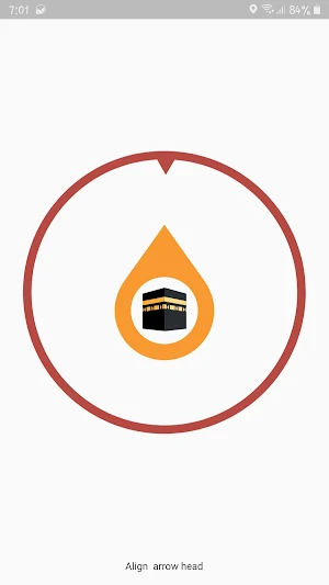 Easy Qibla Compass Screenshot 0