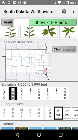 South Dakota Wildflowers Screenshot 1