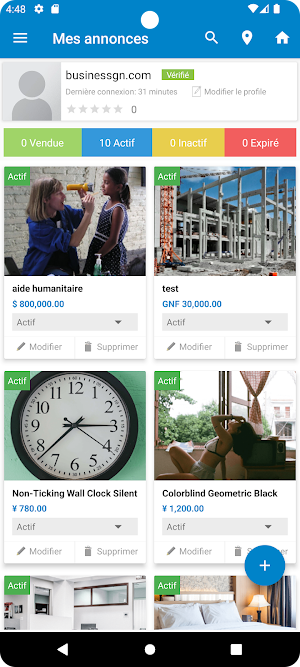 Business Guinee Screenshot 2