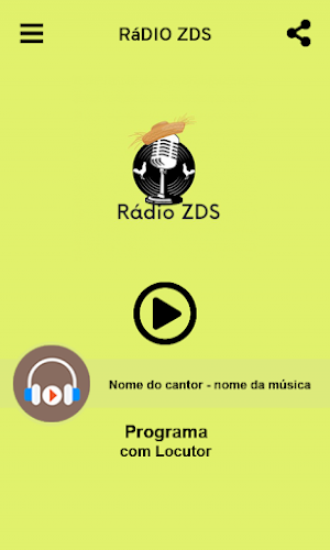 Rádio ZDS Screenshot 1