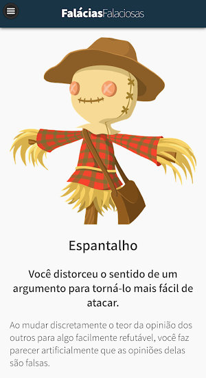 Falácias Falaciosas Screenshot 3