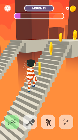 Jail Break Race: Transform Running Game Screenshot 2