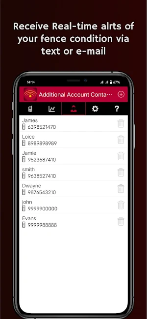 Fence Alarm Screenshot 2