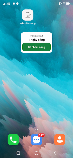 Sổ Chấm Công Screenshot 2