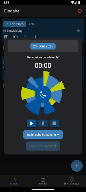 MaCoCo Zeiterfassung Screenshot 0