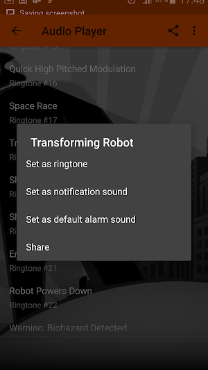 Best Science Fiction Ringtones Screenshot 3