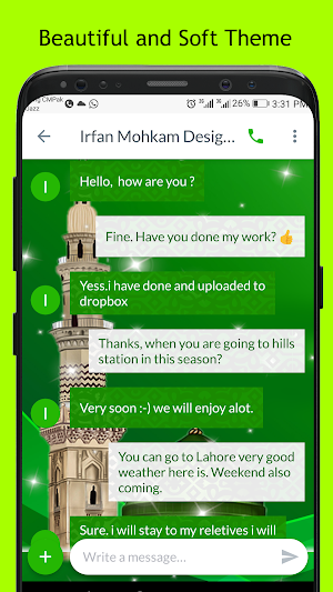 Eid  Mawlid Nabawi SMS Dual Th Screenshot 3