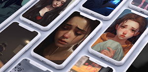 Sad Girl Wallpaper Screenshot 0