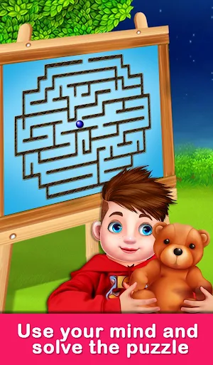 Educational Virtual Maze Puzzle for Kids Screenshot 3