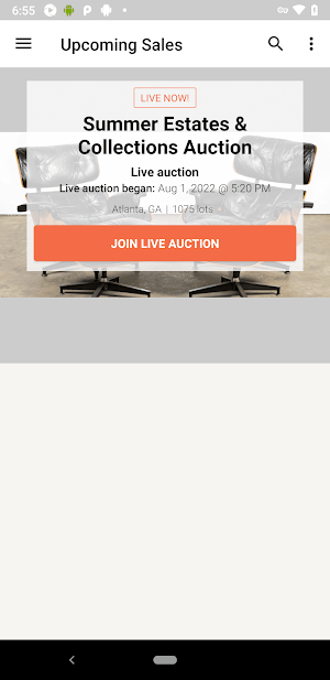 Ahlers & Ogletree Auctions Screenshot 0
