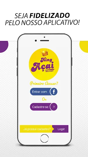 King Açaí Delivery Screenshot 2