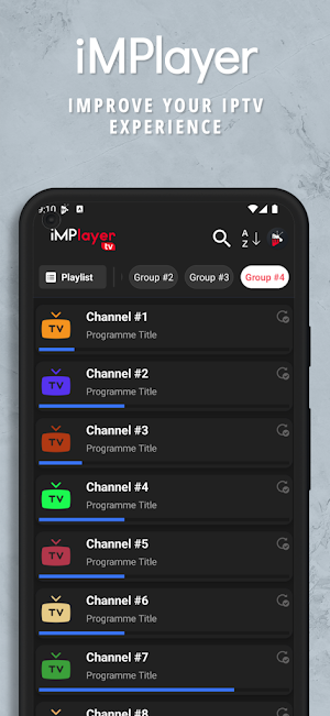 iPlayer IPTV Media Player Screenshot 1