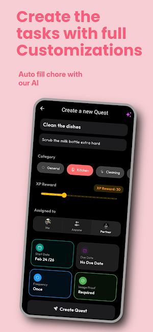 Chore Wars Screenshot 1