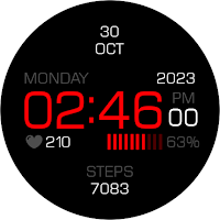 Key099 Digital Watch Face