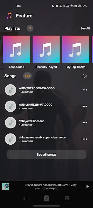 MusicLite Screenshot 2
