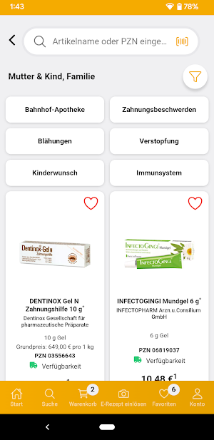 Schaal Apotheken Screenshot 2