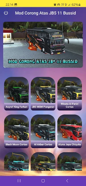 Mod Corong Atas JB5 11 Bussid Screenshot 1